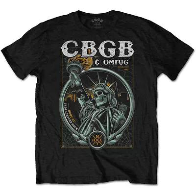 Buy Cbgb Liberty Official Tee T-Shirt Mens Unisex • 14.99£