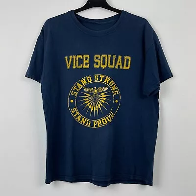 Buy Vice Squad Rare Punk Rock Band T-Shirt L • 5£