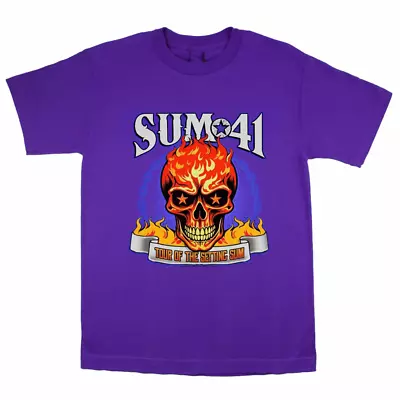 Buy Sum 41 Tour Of The Setting Sum 2024 T Shirt Full Size S-5XL BE2865 • 23.05£