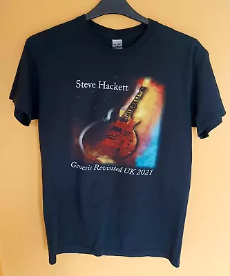 Buy Steve Hackett Genesis Revisited Guitar UK 2021 Live Tour Concert T-Shirt Size M • 16.99£