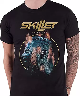Buy Skillet Band Unleashed Shirt Short Sleeve T Shirt Adut S-4XL Cg716 • 15.93£