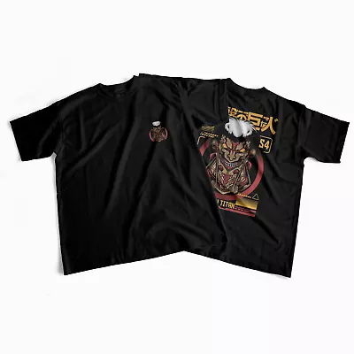 Buy Attack On Titan Season 4 Shirt Aot Final Season Tshirt Reiner Armored S4 T-shirt • 26.08£
