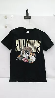 Buy State Champs Living Proof T Shirt Size Medium Black Album Shirt • 28£