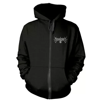 Buy MOONSPELL - WOLFHEART BLACK Hooded Sweatshirt With Zip X-Large • 32.65£