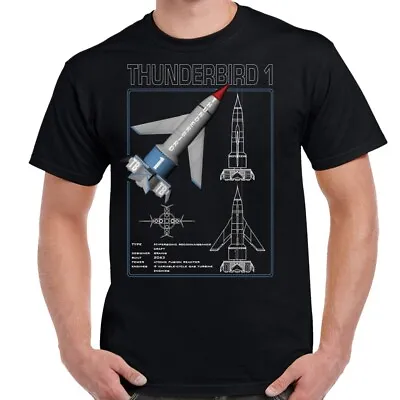 Buy Thunderbird 1 Schematic Adult T-Shirt • 17.93£