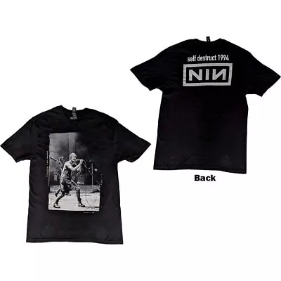 Buy Nine Inch Nails Self Destruct '94 Official Tee T-Shirt Mens • 17.13£