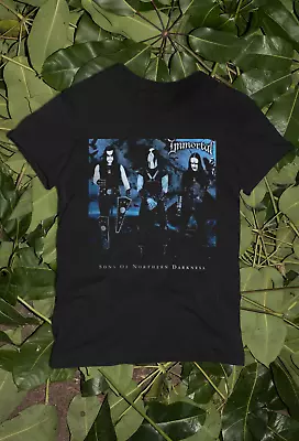 Buy New Rare! IMMORTAL Band Short Sleeve Black All Size Men Women T-Shirt MM213 • 21.46£