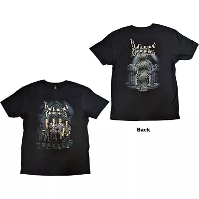 Buy HOLLYWOOD VAMPIRES Graveyard T-Shirt Black New • 17.49£