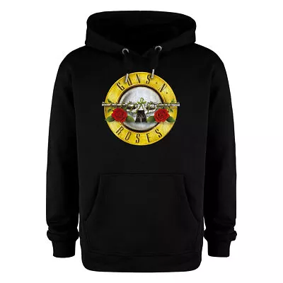 Buy Guns N Roses Drum Amplified Black Medium Unisex Hoodie NEW • 52.99£