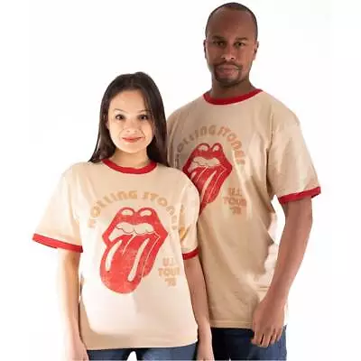 Buy The Rolling Stones T Shirt US Tour 78 New Official Unisex Ringer • 17.95£