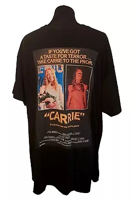 Buy Carrie - Movie Poster/tigers  Inspired Black T-Shirt XL Gildan Heavy Cotton • 12.99£
