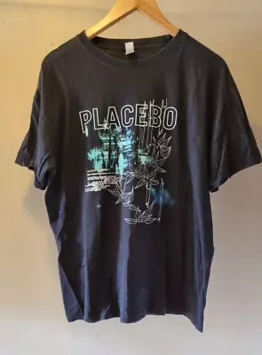 Buy Original Placebo Merchandise T Shirt - Summer 2010 European Tour -  Size L • 40£