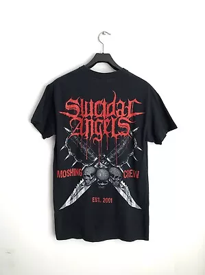 Buy Suicidal Angels Moshing Crew Death Metal Band T-shirt Tee Size M Black • 45.75£