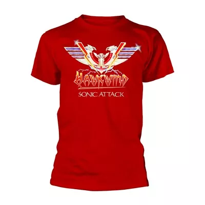 Buy HAWKWIND SONIC ATTACK (RED) T-Shirt Small RED • 13.40£