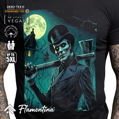 Buy Grave Digger Mens T-Shirt Horror Cemetery Graveyard Undertaker Zombie E373 • 13.99£
