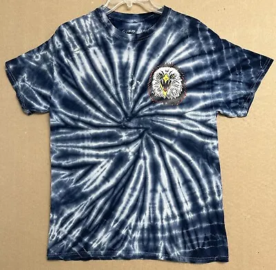 Buy Cobra Kai T-Shirt Mens SM Blue Tie Dye Eagle Fang Karate Crew Neck Short Sleeve • 11.97£