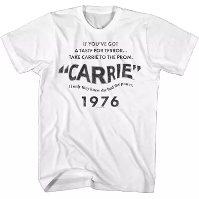Buy Carrie Title Card White Adult T-Shirt • 26.10£