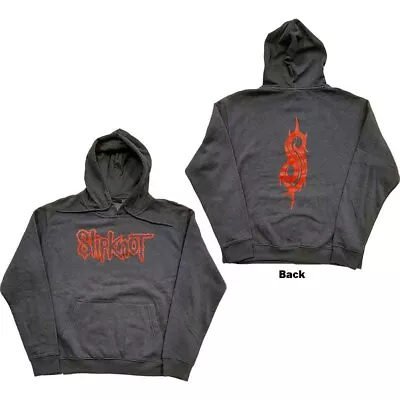 Buy Slipknot 'Logo' Grey Pullover Hoodie - NEW OFFICIAL • 29.99£