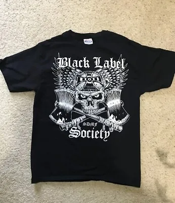 Buy Vintage Zakk Wylde Black Label Society T- Shirt Size Small • 15.53£