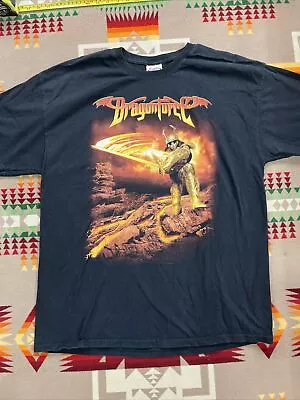 Buy Vintage Dragonforce 2006 Tour Band T Shirt Sz XL  • 18.21£