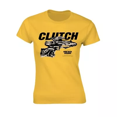 Buy Clutch - Pure Rock Wizards (Yellow) (NEW LADIES T-SHIRT ) • 8.74£