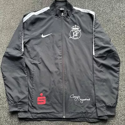 Buy Mens Nike X FC Galaxy Steinfurt Black Windbreaker Jacket ~ L ~ • 24.95£
