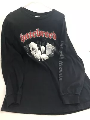 Buy Hatebreed Vintage Long Sleeve Shirt Our Only Certainty Large Size Death Metal • 60.58£
