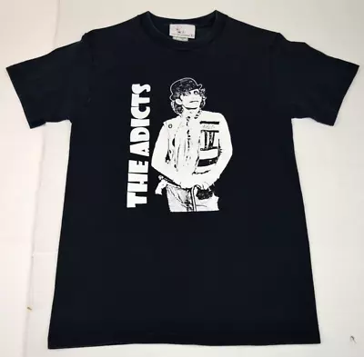 Buy Band  T-Shirt VTG 80s 90s The Adicts Uk Punk Band T-Shirt Sz XS/S • 89.89£