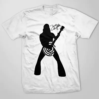 Buy Zakk Wylde Guitar Artwork T-shirt White Unisex All Sizes XX173 • 17.60£