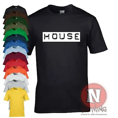 Buy HOUSE T-shirt Club Dance Music Vinyl Rave DJ Cool Funny Festival Teeshirt • 10.99£