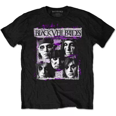 Buy Black Veil Brides Grunge Faces Official Tee T-Shirt Mens • 14.99£