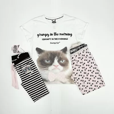 Buy Primary Grumpy Cat Pyjamas Size Small & Medium • 18£