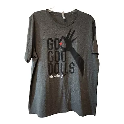 Buy Goo Goo Dolls Miracle Pill T Shirt Womens Xl Concert Punk Rock Tee Gray Grey • 9.34£
