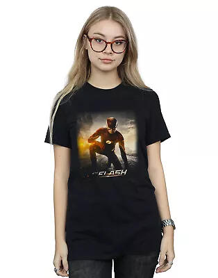 Buy DC Comics Women's The Flash Future Road Boyfriend Fit T-Shirt • 13.99£