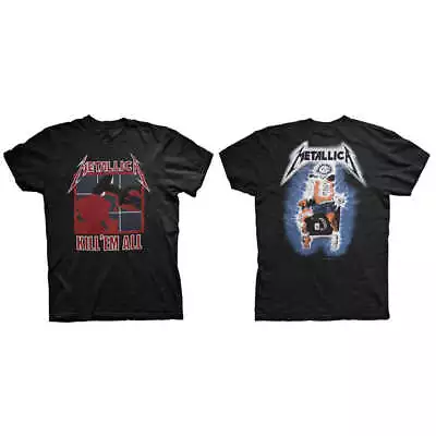 Buy Metallica Unisex T-Shirt: Kill 'Em All (Back Print) OFFICIAL NEW  • 17.81£