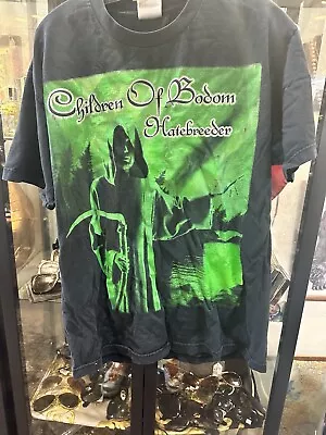 Buy Vintage Children Of Bodom Hatebreeder  T-shirt Size Large • 72.69£