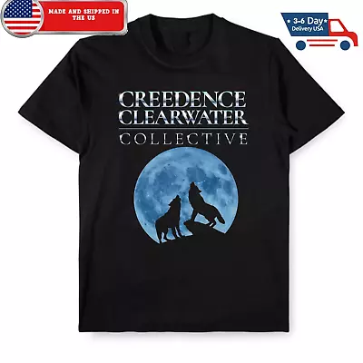 Buy New Popular Creedence Clearwater Revival Band Cotton Men S-5XL Tee 1HN507 • 18.22£
