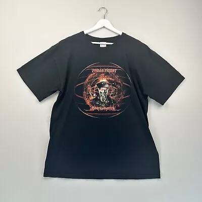 Buy Gildan Judas Priest Nostradamus T Shirt Mens Large Black Cotton Short Sleeve • 21.99£