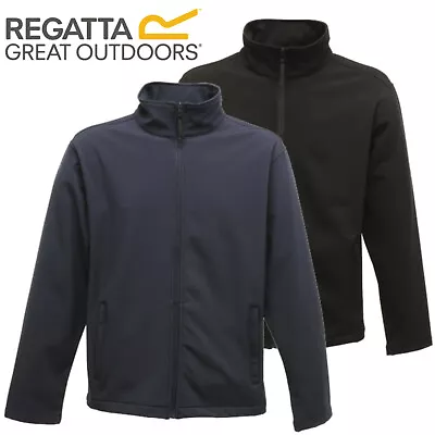 Buy Regatta Mens Soft Shell Windproof Water Repellent Jacket Coat • 19.95£