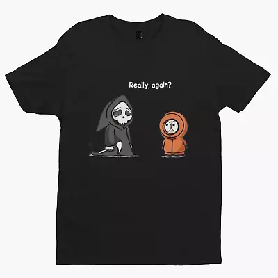 Buy Death And Kenny T-Shirt  - Comedy TV Film Movie 80's Cool Retro Funny • 7.19£