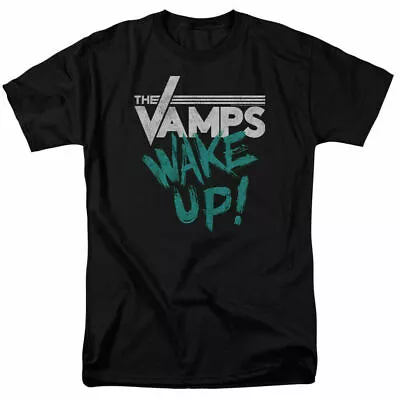 Buy The Vamps Wake Up T Shirt Licensed Pop Rock N Roll Music Band Tee Black  • 16.98£