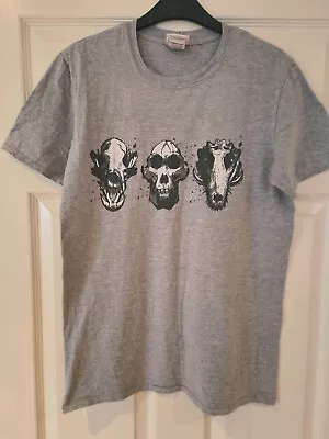 Buy Rampage The Movie Ft Dwayne  The Rock  Johnson T-Shirt - 3 Skulls  • 1.11£