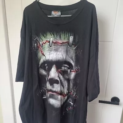 Buy Spiral Clothing Mens Horror Tshirt 4xl Xxxxl Frankenstein • 14.99£