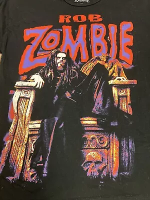 Buy Rob Zombie Throne T-Shirt Mens Medium • 23.33£