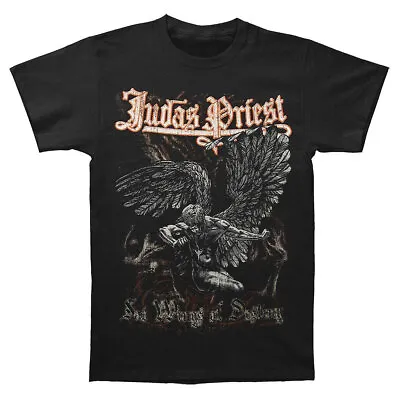Buy Judas Priest T-Shirt Sad Wings Band New Black Official • 14.83£