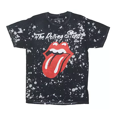 Buy The Rolling Stones Band T-Shirt Black Short Sleeve Mens S • 15.99£
