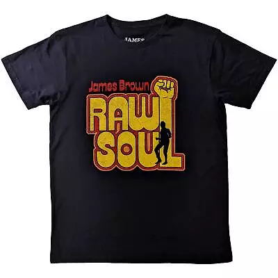 Buy James Brown Unisex T-Shirt: Raw Soul OFFICIAL NEW  • 17.81£