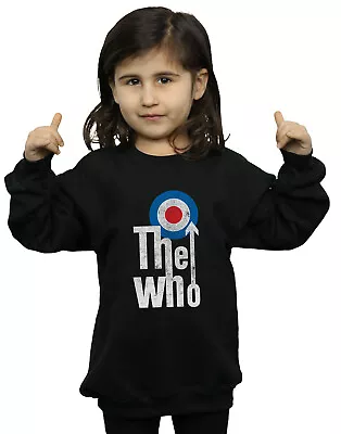 Buy The Who Girls Long Target Logo Sweatshirt • 15.99£