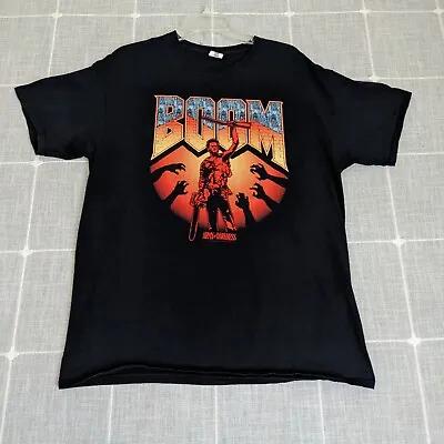 Buy Army Of Darkness Shirt Mens Large Black Short Sleeve Boom Stick Graphic Tee 2014 • 9.29£