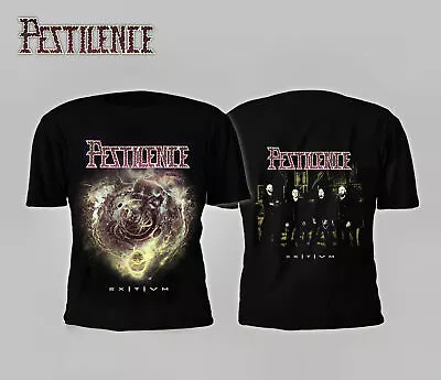 Buy Pestilence - Exitivm -- Official T-shirt / Atheist Death Nocturnus Cynic Obscura • 20.50£